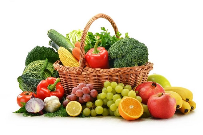 Rau xanh và trái cây luôn là loại thưc phẩm tốt cho tim mạch dễ tìm và dễ hấp thụ