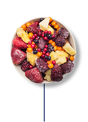 This Glucerna® heart healthy meal plan includes mixed frozen fruit