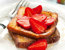 Enjoy this delicious French toast recipe with Vanilla Glucerna® today.