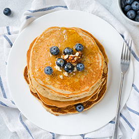 View the Oat Pancakes Recipe