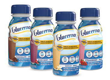 Boissons nutritives Glucerna® pour personnes atteintes de diabète de type 2