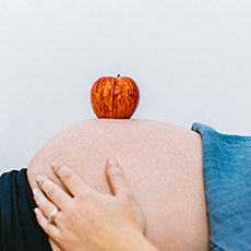 The right nutrition during pregnancy can help manage morning sickness