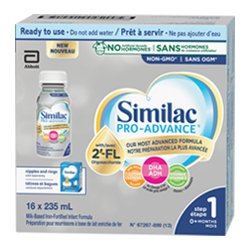 Similac Pro-Advance Step 1 16 pack 235 mL ready to use