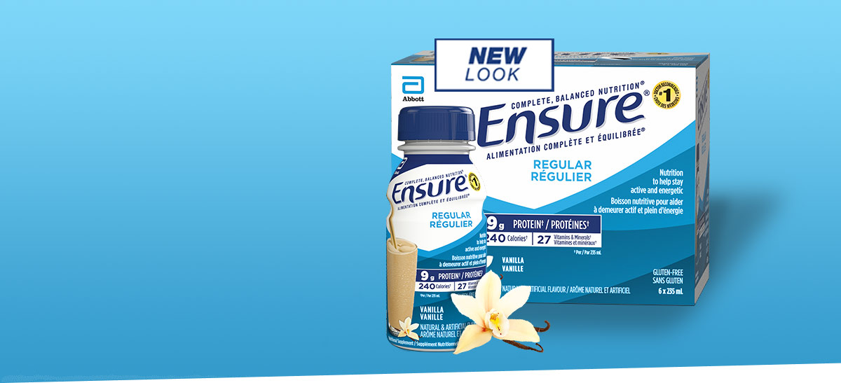 Ensure® Regular nutritional supplement shakes for daily nutrients