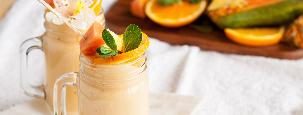 Tropical Mango-Pineapple Protein Smoothie Recipe