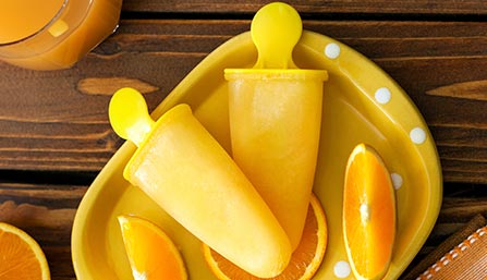 PediaSure® Orange Popsicle Recipe