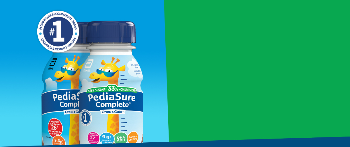 PediaSure Complete is the number one pediatrician recommended brand
