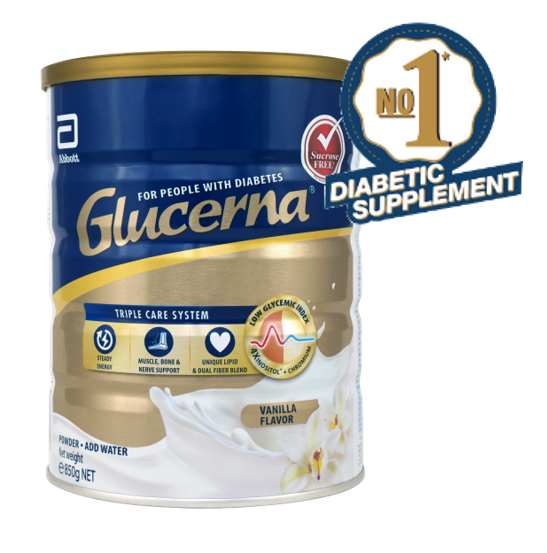 Glucerna. Specialized Nutrition For People With Diabetes.