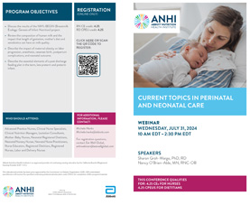 Event Flyer_ANHI-Current Topics in Perinatal and Neonatal Care-2024