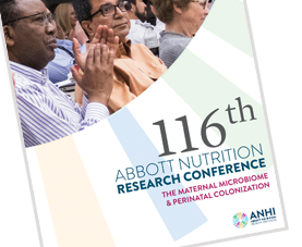 The cover page of the 116th Abbott Nutrition Research Conference newsletter