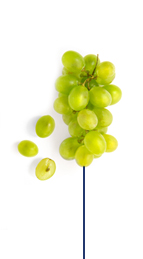 This Glucerna® high protein meal plan includes one cup of grapes