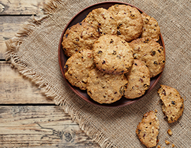 Dégustez ces biscuits à l'avoine préparés avec Glucerna® à la vanille