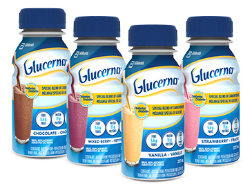 Essayez les boissons Glucerna®, conçues pour les personnes diabétiques