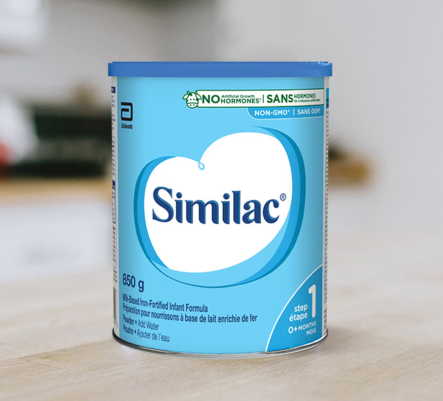 Similac® Étape 1  Alimentation complète pour votre bébé