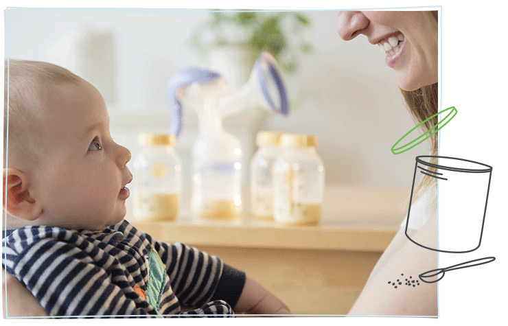 This Similac® article explains how to wean your baby off breastfeeding