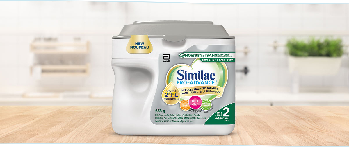 Similac Pro-Advance Step 2 - Our most advanced baby formula and our closest formula to breast milk
