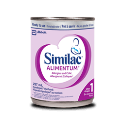 Similac Alimentum Ready to Feed Hypoallergenic Infant Formula 4 x 237 mL