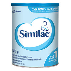 Similac® Iron-Fortified NON-GMO 850g powder can