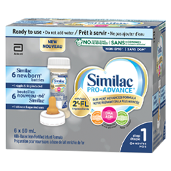 Similac Pro-Advance Step 1 6 pack 59 mL ready to use
