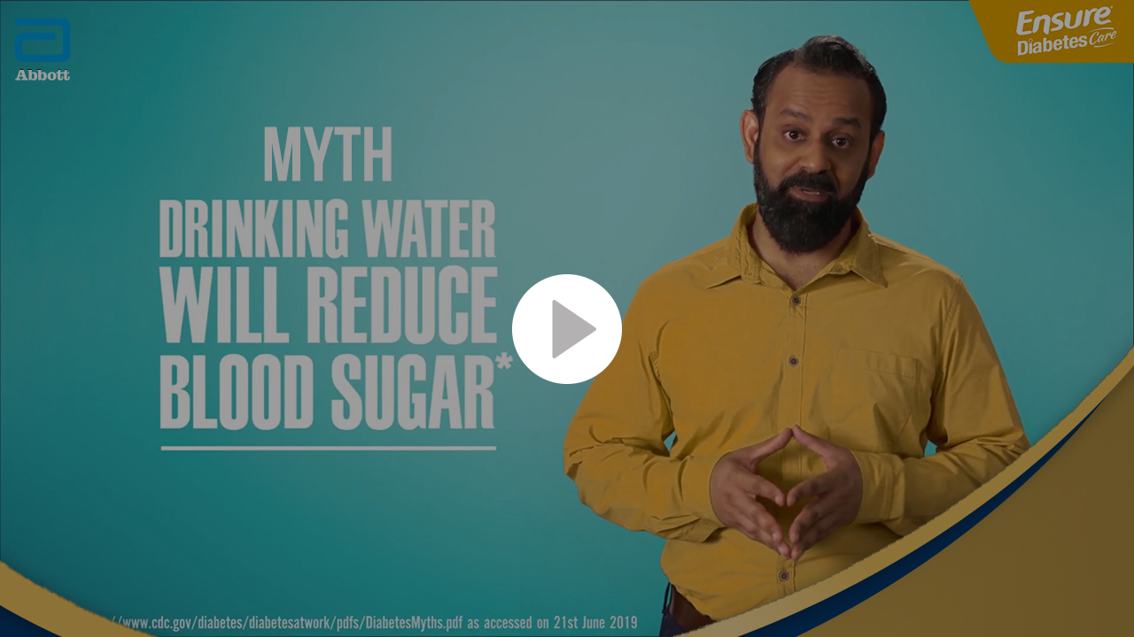 Drinking Water will Reduce Blood Sugar