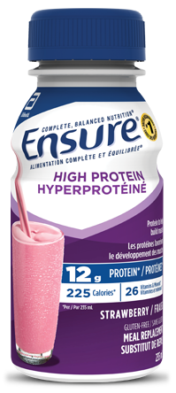 Ensure® Hyperprotéiné à la fraise, pour récupérer après l'entraînement