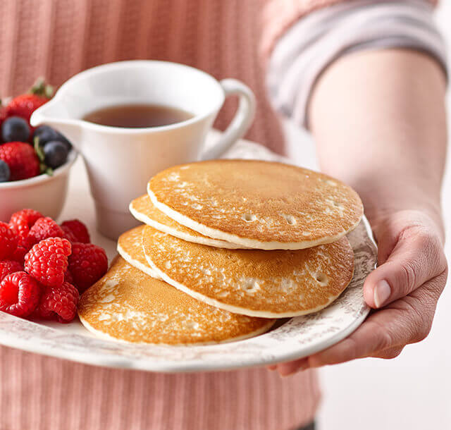 Easy Pancake Recipe With Vanilla Ensure® Regular