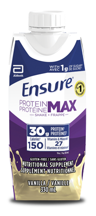 Ensure® Protéine Max 30 g est un supplément nutritionnel