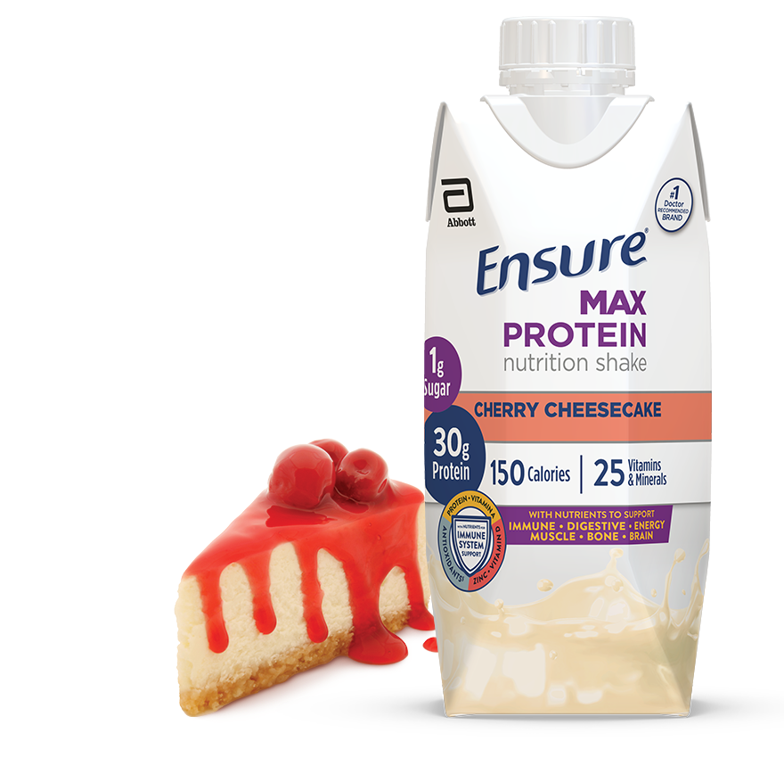 Ensure® Max Protein Cherry Cheesecake Shake