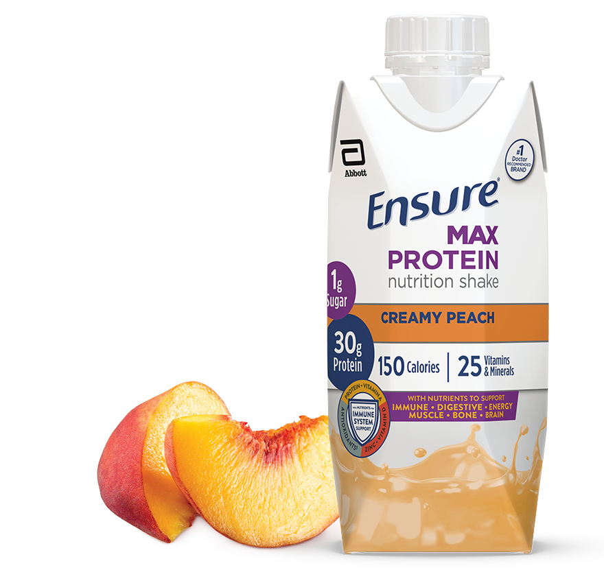 Ensure® Max Protein Creamy Peach Shake