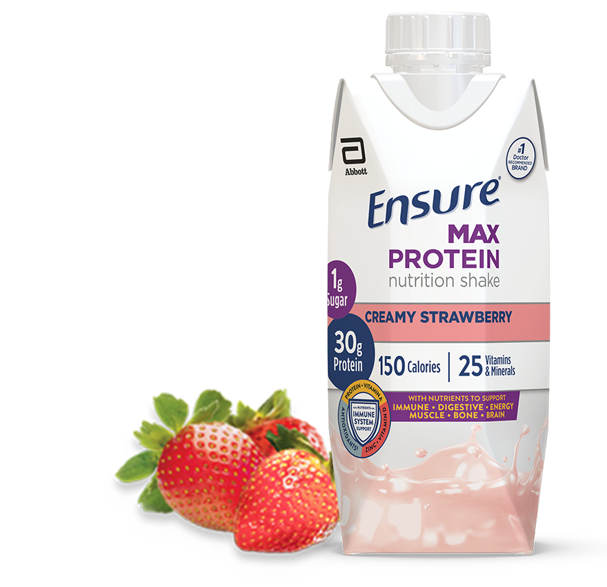 Ensure Max Protein Creamy Strawberry Shake