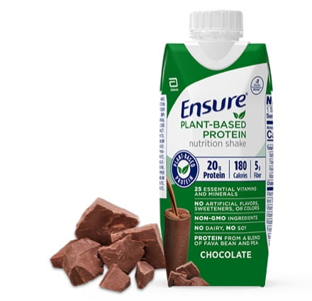plant-based vegan chocolate shake