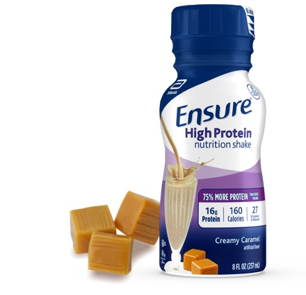 Save now on Ensure® High Protein Creamy Caramel Shake
