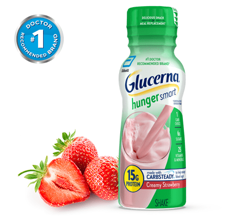 Glucerna Hunger Smart Shake Creamy Strawberry