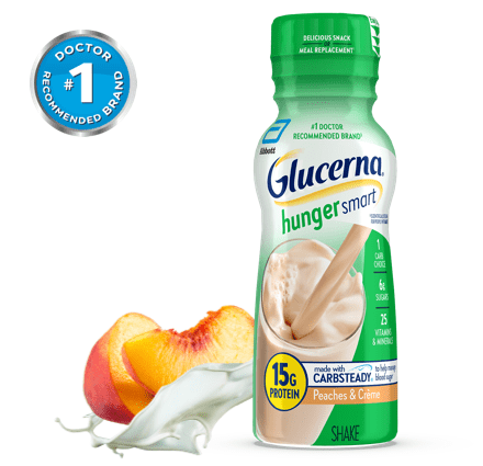 Glucerna Hunger Smart Shake Peaches and Crème