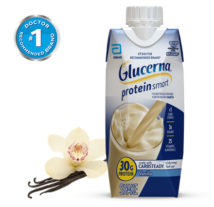 Glucerna Protein Smart Shake in Homemade Vanilla | Glucerna