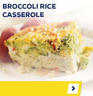 Broccoli rice casserole