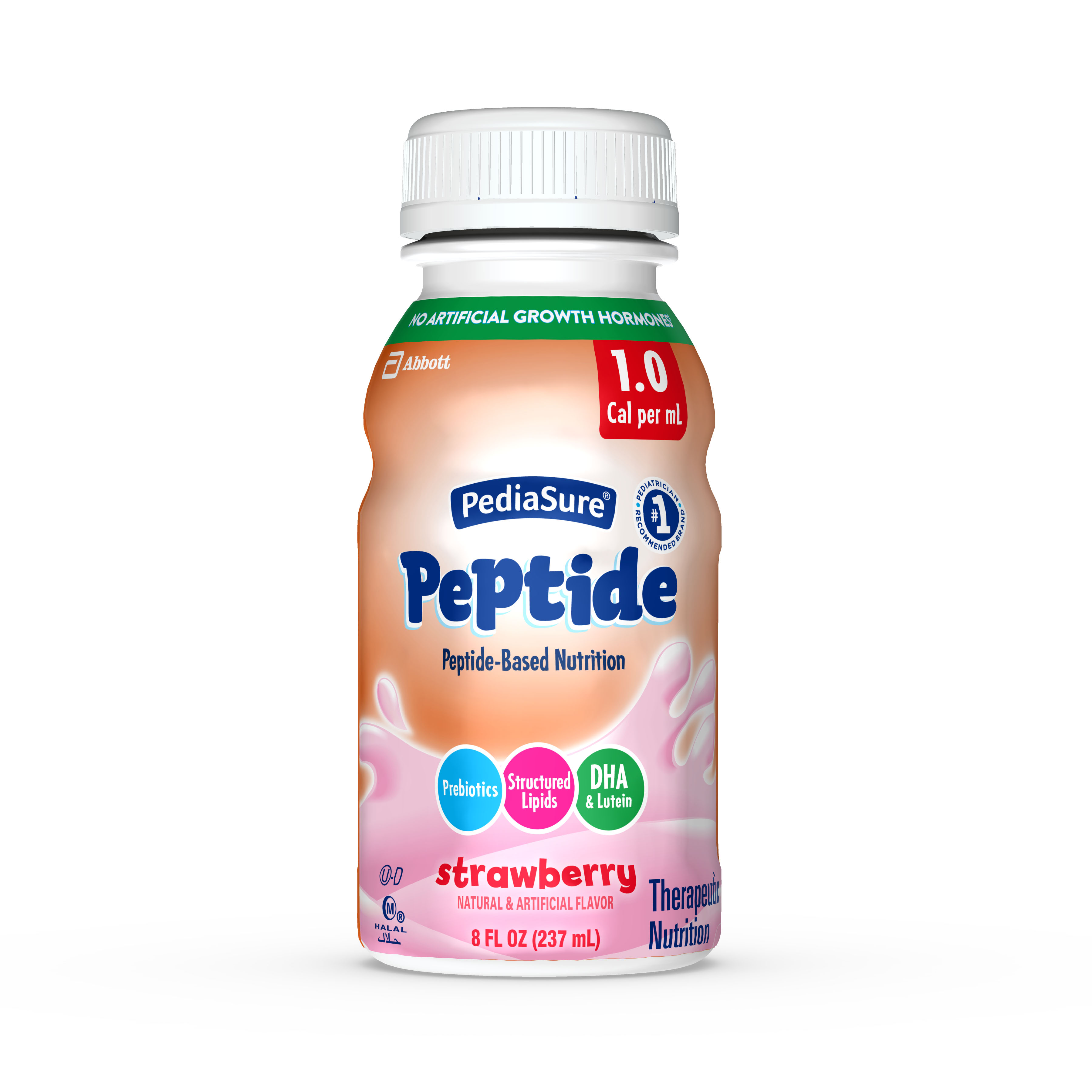 PediaSure® Strawberry Peptide 1.0 Cal
