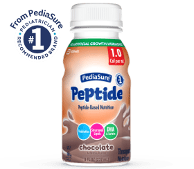 PediaSure Peptide - from the makers of PediaSure,
the #1 brand recommended by pediatricians.