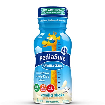 pediasure for 9 months baby