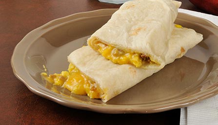 Scrambled Egg Wrap