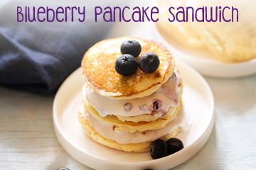 Blueberry Pan Cake - Healthy Food Recipes for Kids