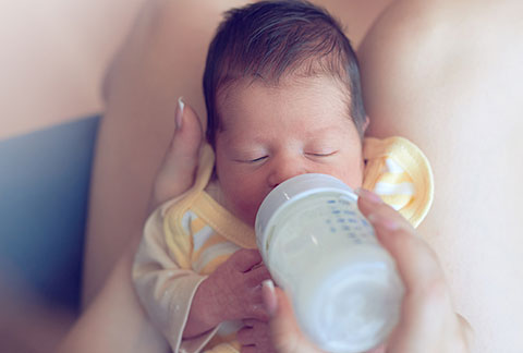 cow milk for newborn baby