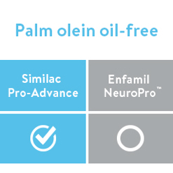 Enfamil And Similac Comparison Chart