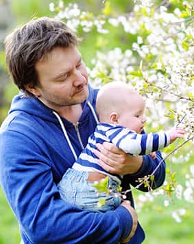 callout-little-baby-boy-with-his-middle-age-father