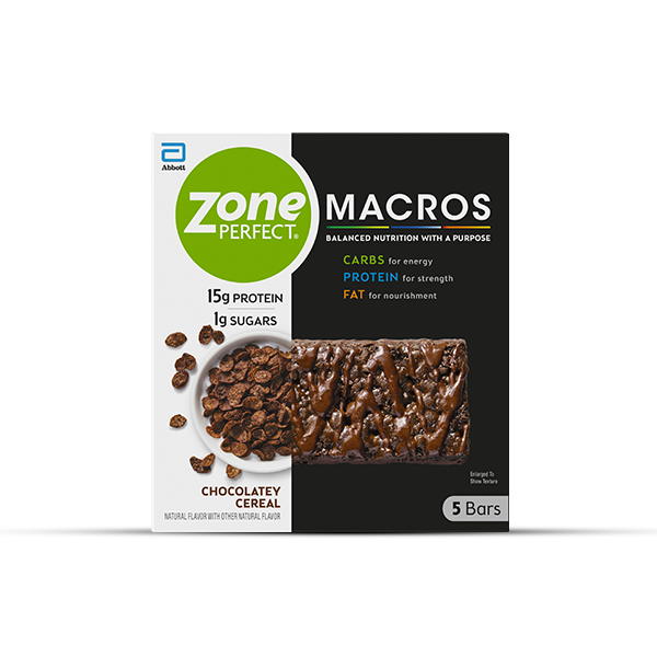 ZonePerfect® Macros Bars 5 Count Box – Chocolatey Cereal