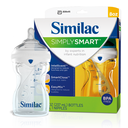 SimplySmart baby bottle